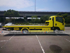 ISUZU 700P/NPR 5 ton flat bed tow truck car rescue wrecker trucks