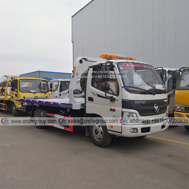 FOTON RHD 4 ton towtrucks self loader tow truck recovery trucks for sale