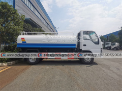 ISUZU NKR 5kl 5m3 drinking water tanker stainless steel water tank lorry truck