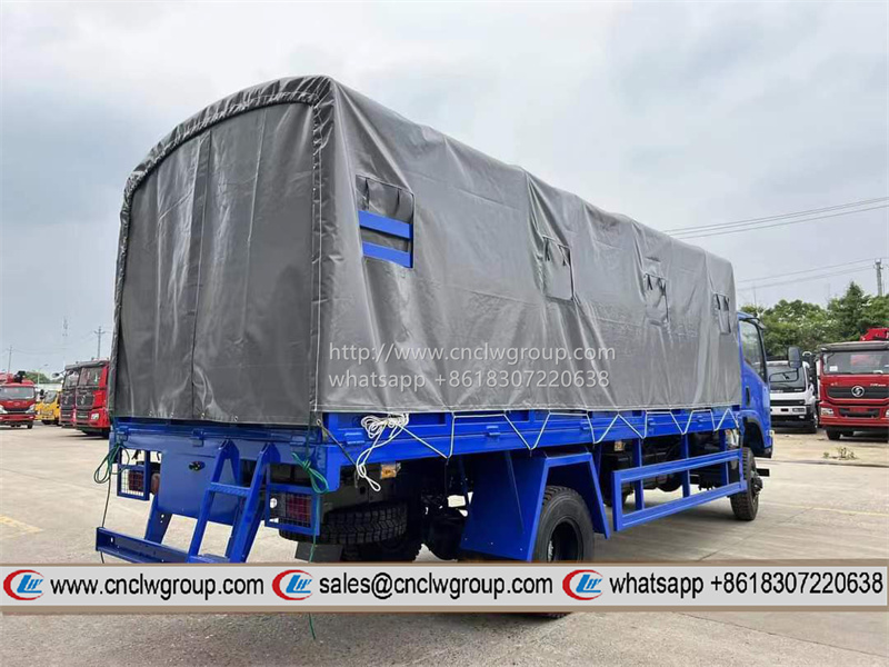 ISUZU NPR 4x4 troop carrier soldier personnel transport truck