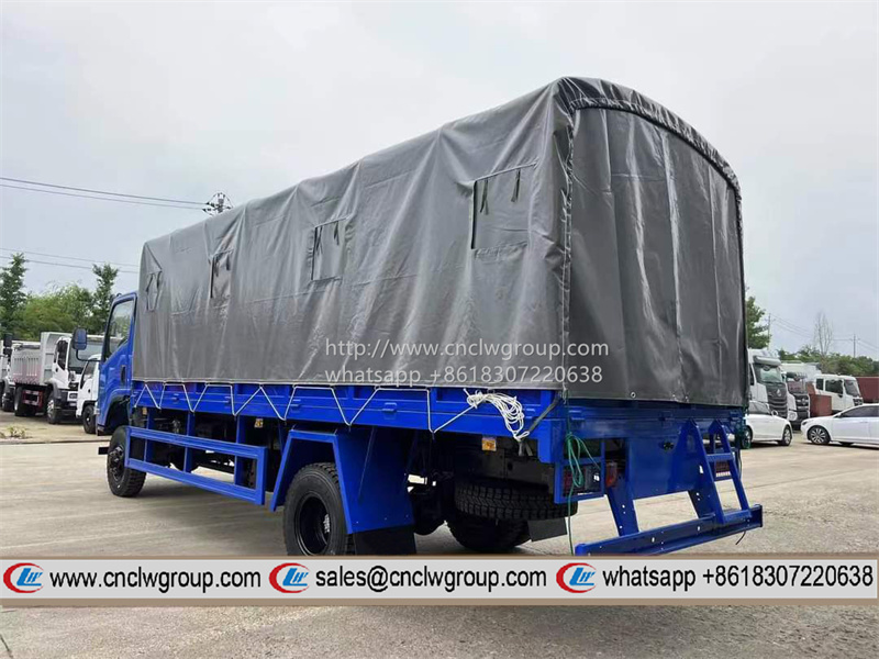 ISUZU NPR 4x4 troop carrier soldier personnel transport truck