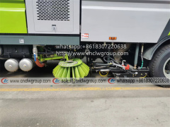 SHACMAN L3000 RHD 6W washing road sweeper water sprinkler street cleaning sweeping truck