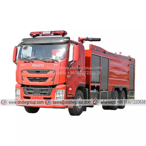 ISUZU GIGA VC61 10 wheel 16000 liter water tender fire engine water supply fire truck