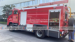ISUZU GIGA 6 Wheel 8000 liter emergency rescue water tanker fire engine truck