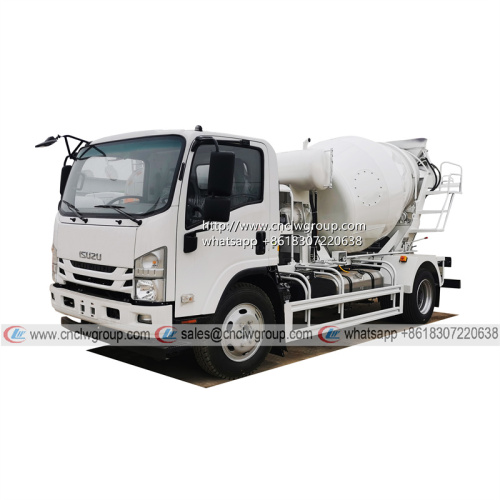 ISUZU FRR 3m3 4m3 cement mixer concrete transit mixer tanker truck