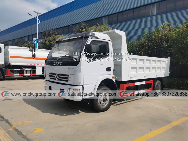 Cheap price DFAC 6 cube tipper truck for sale