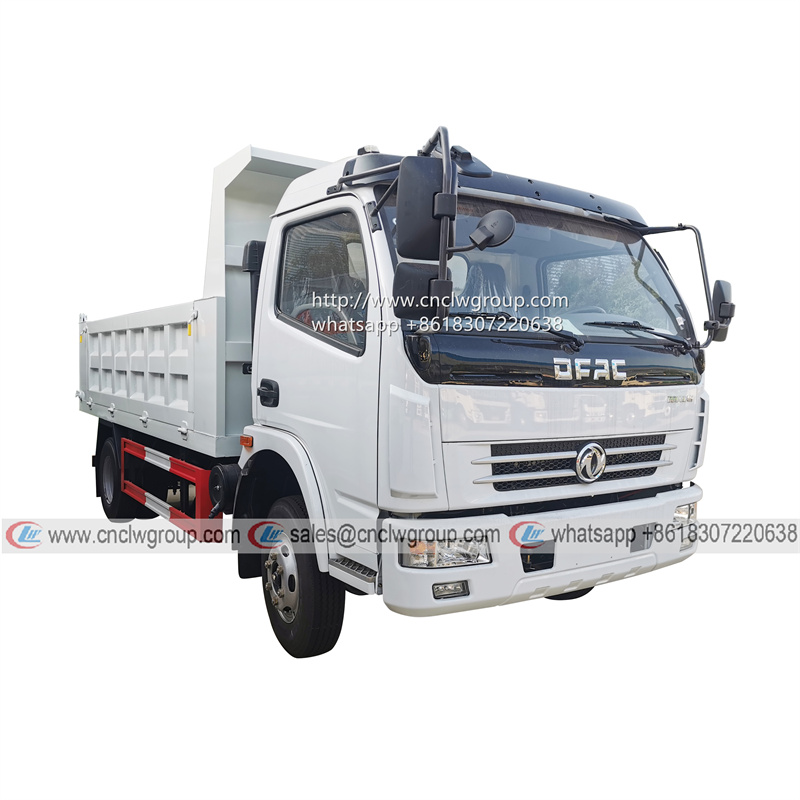 Cheap price DFAC 6 cube tipper truck dongfeng 6 ton garbage dump truck ...