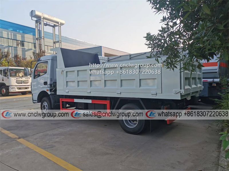 Cheap price DFAC 6 cube tipper truck for sale