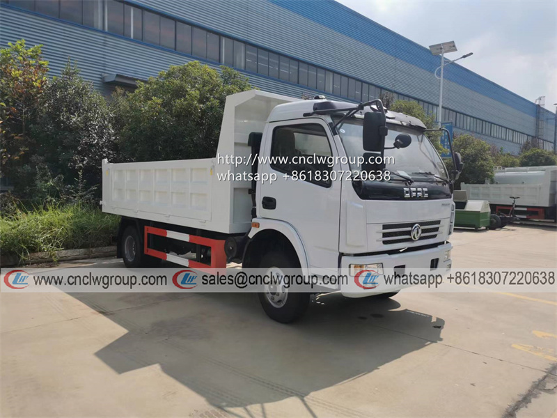 Cheap price DFAC 6 cube tipper truck for sale