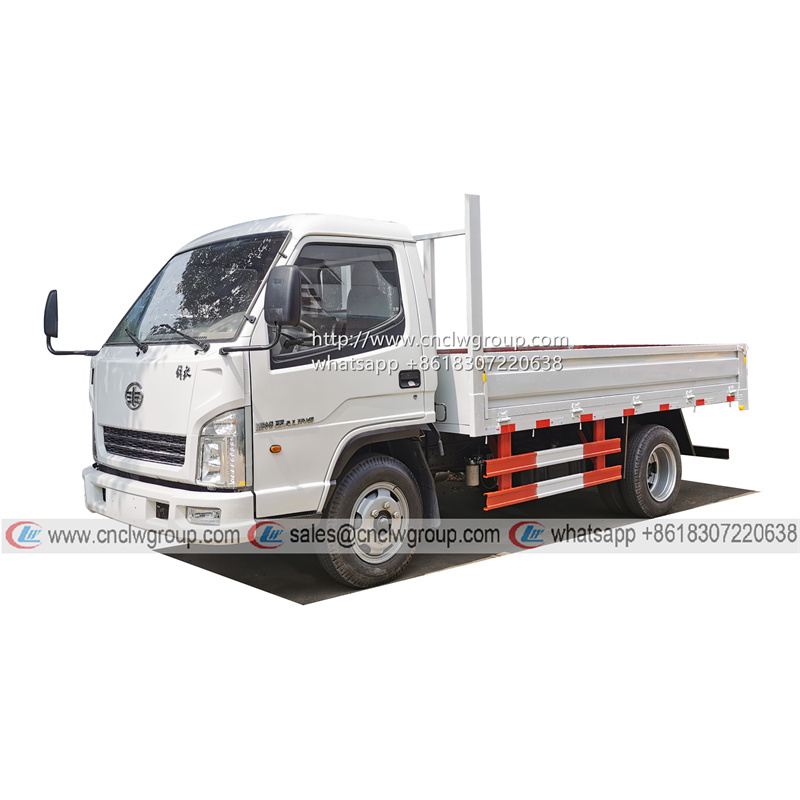 FAW Baling light duty 2t 3t 10ft dropside cargo truck