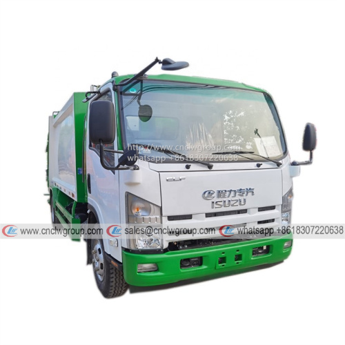ISUZU FRR 190HP 7cbm garbage compactor truck