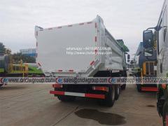 HOWO 6x4 20cbm muck soil dump truck with electric tarpaulin