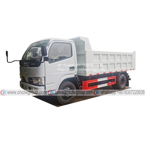 Dongfeng euro3 5 ton dumper 4cbm tipper truck