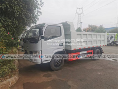 Dongfeng euro3 5 ton dumper 4cbm tipper truck