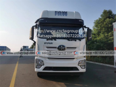 FAW 6x4 Euro5 8.5 meter box cargo truck