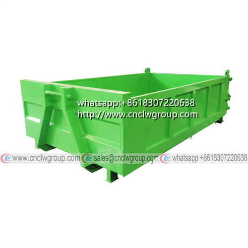 CLW LJX050GB 5CBM hooklift dump box skip garbage bins