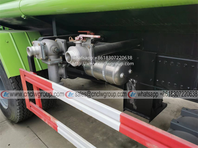HOWO 14000 liter water lorry spraying tanker truck