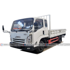 JMC single half cab 4.5m lorry fence cargo truck