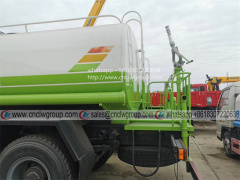 HOWO 14000 liter water lorry spraying tanker truck