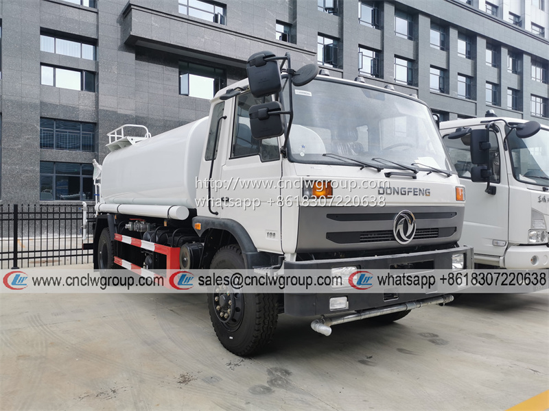 Dongfeng Euro3 12000 liter water truck mounted water tanks for sale