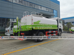 Shacman L3000 3000 gallon water spraying tanker truck