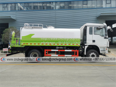 Shacman L3000 3000 gallon water spraying tanker truck