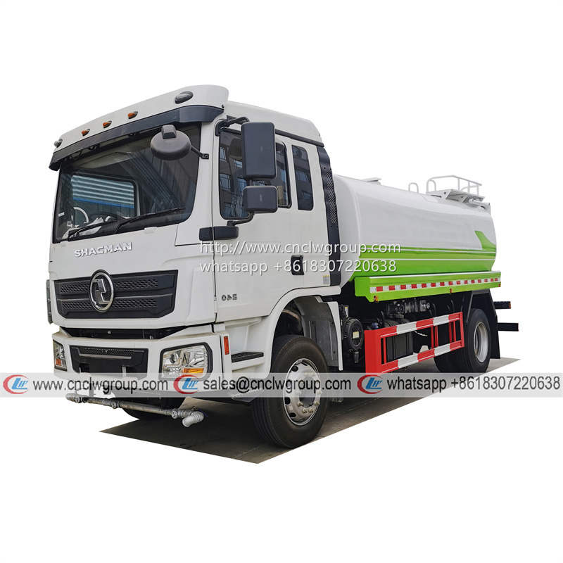 Shacman L3000 3000 gallon water spraying tanker truck
