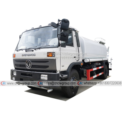 Dongfeng Euro3 12000 liter water truck mounted water tanks for sale
