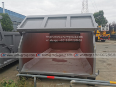 CLW LJX100GB 10CBM hooklift dump box skip garbage bins