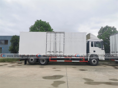 SHACMAN 9 meter 18 ton Box Cargo Truck Closed Van Lorry for logistic transportation