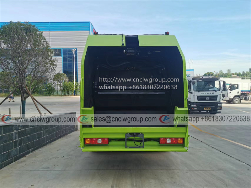 SHACMAN L3000 12 cbm rear end loader garbage compactor trash truck