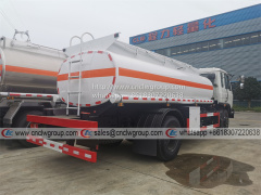 Dongfeng 12000 liter fuel tanker diesel gasoline refueling truck