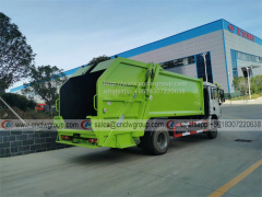 SHACMAN L3000 12 cbm rear end loader garbage compactor trash truck