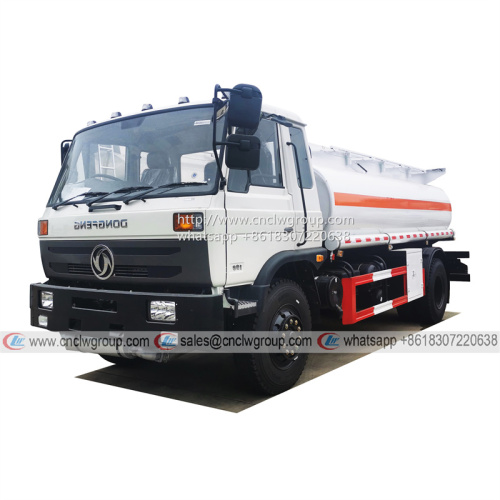 Dongfeng 12000 liter fuel tanker diesel gasoline refueling truck