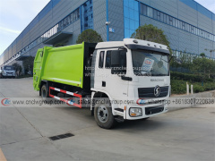 SHACMAN L3000 12 cbm rear end loader garbage compactor trash truck