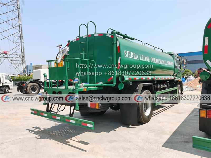 ISUZU FVR 240HP 12000 liter Water Sprinkler Truck