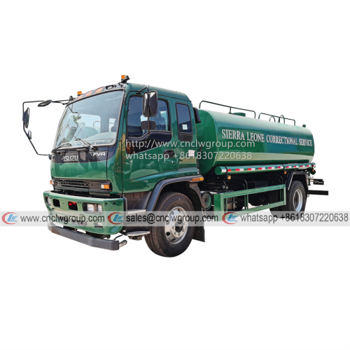 ISUZU FVR 240HP 12000 liter Water Sprinkler Truck