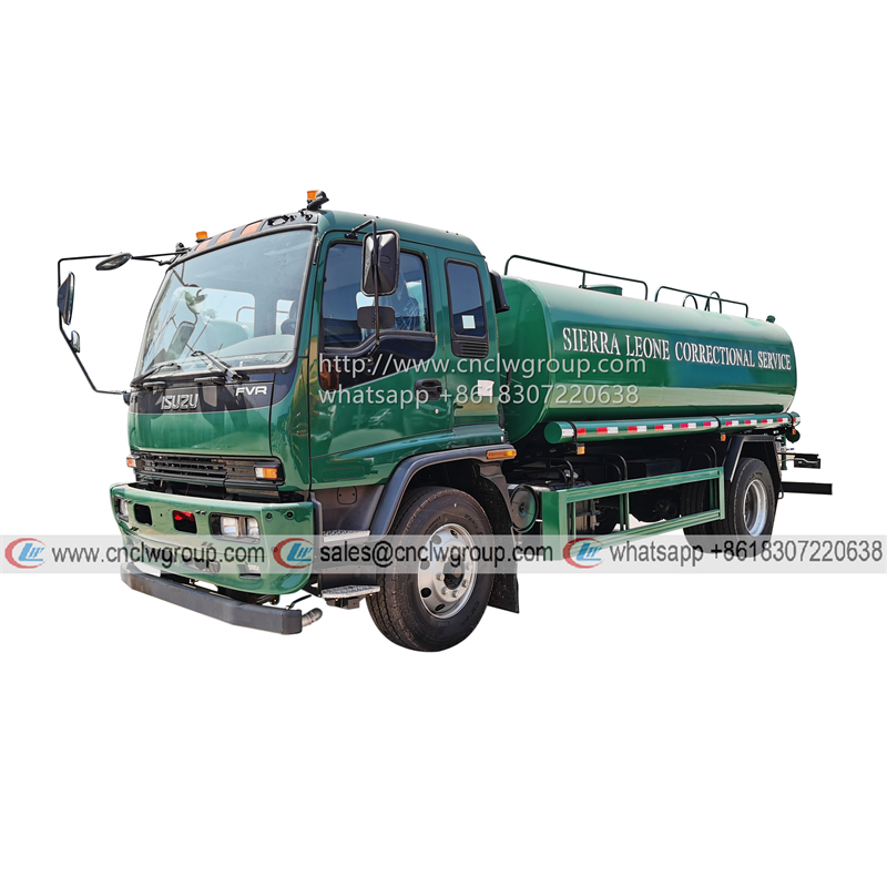 ISUZU FVR 240HP 12000 liter Water Sprinkler Truck
