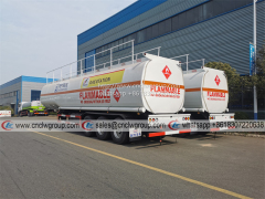 ISO Standard 50000 liter Petrol Fuel Tanker Semi Trailer