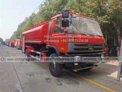 Dongfeng 10000 liter fire fighting water tanker sprinkler fire truck