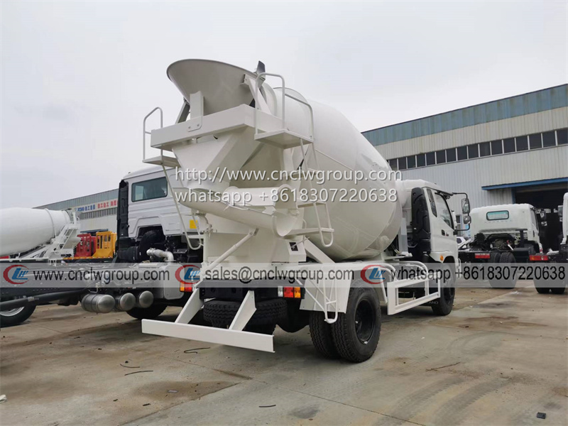 Foton FORLAND Euro5 4m3 5m3 6m3 concrete mixer truck