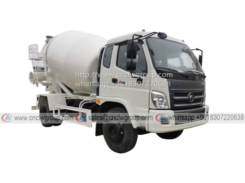 Foton FORLAND Euro5 4m3 5m3 6m3 concrete mixer truck