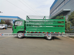 Dongfeng Euro5 14ft high fence logistic lorry grain transport cargo truck