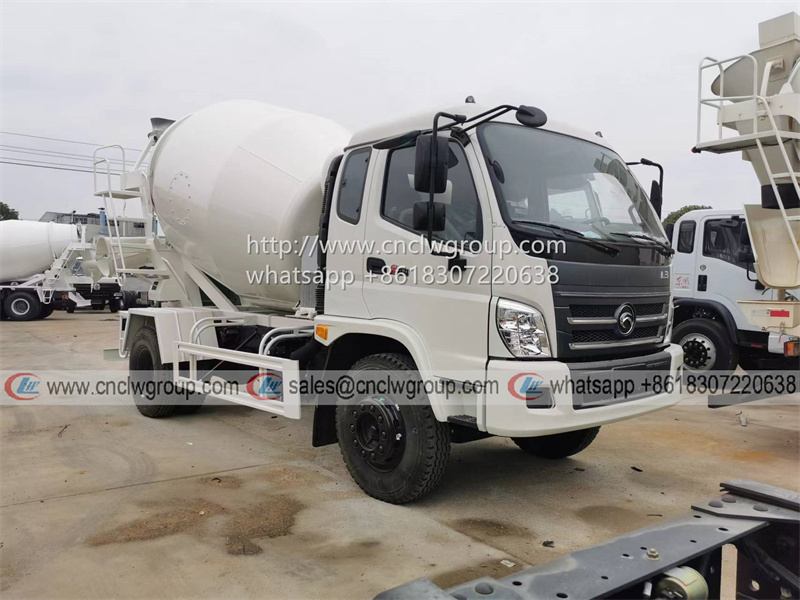 Foton FORLAND Euro5 4m3 5m3 6m3 concrete mixer truck