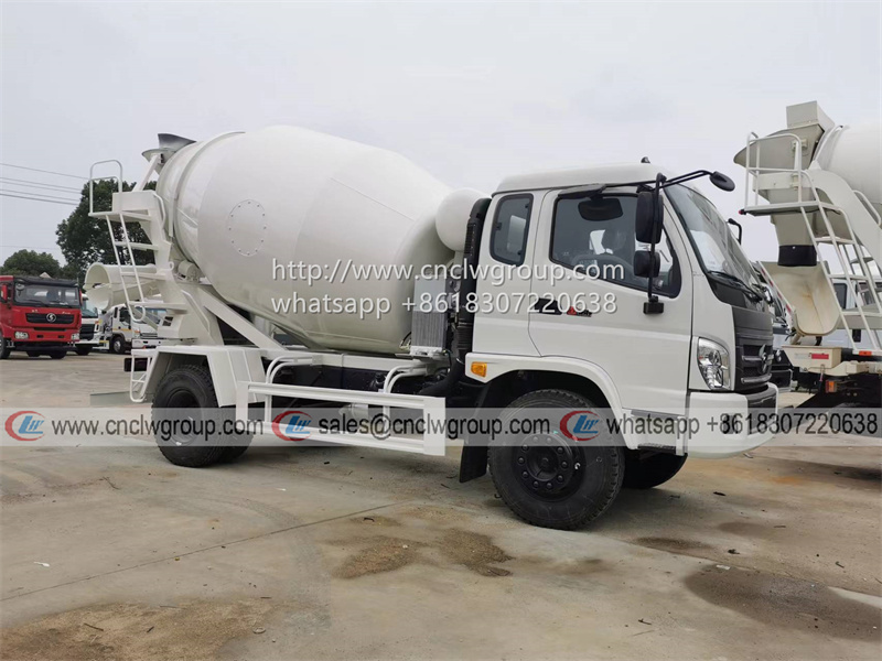 Foton FORLAND Euro5 4m3 5m3 6m3 concrete mixer truck