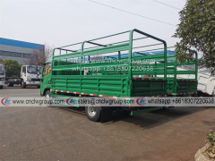 Dongfeng Euro5 14ft high fence logistic lorry grain transport cargo truck