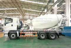 ISUZU GIGA 6x4 12cbm concrete mixer transfer tanker truck