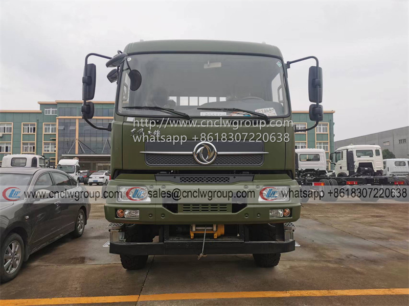 Dongfeng 6x6 off road cargo truck soldier carrier truck