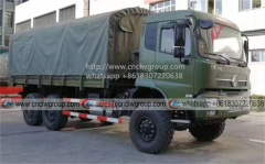 Dongfeng 6x6 off road cargo truck soldier carrier truck