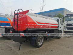 Dongfeng RHD 5000 liter mobile refueling petrol fuel tankers dispenser truck